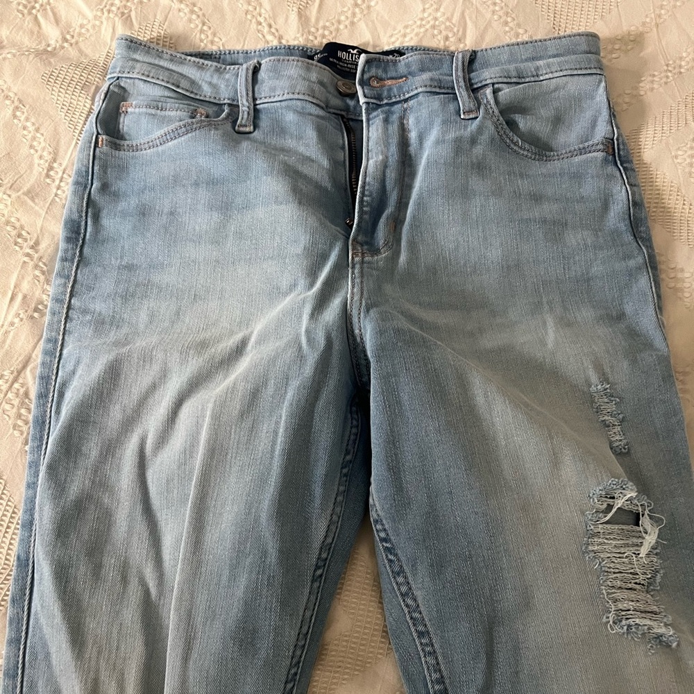 Hollister ultra high rise super skinny jeans